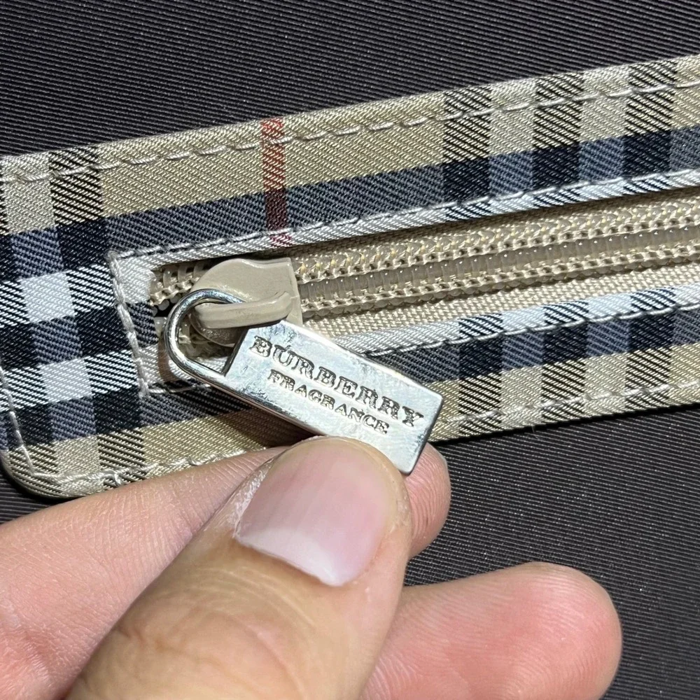 Burberry Fragrance  Duffle Bag Unisex Large Brown Nova Check Travel Weekender